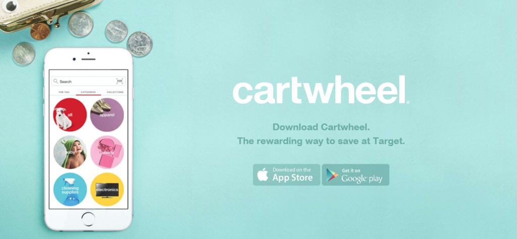  The Target Cartwheel shopping/coupon app has seen an 85% increase in usage this year.